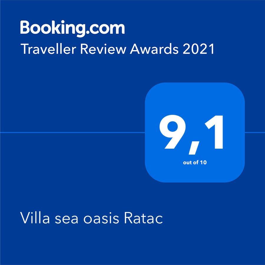Villa Sea Oasis Ratac Slano Exterior foto